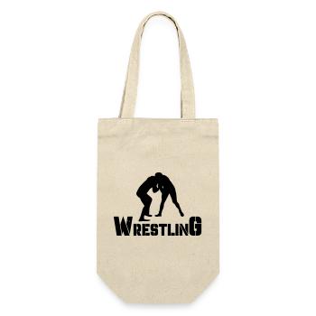 Wrestling - Gift Bag for Bottles - nature - Front