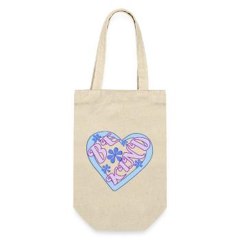 Be Kind - Gift Bag for Bottles - nature - Front