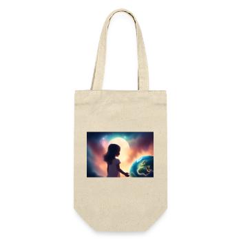 My World - Gift Bag for Bottles - nature - Front