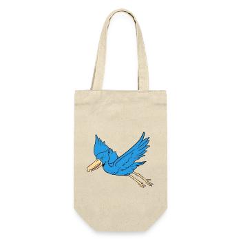 Shoebill Bird Ornithologist Forest I Gift - Gift Bag for Bottles - nature - Front