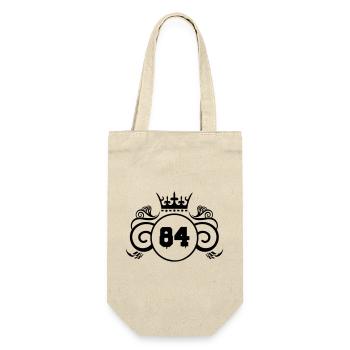 wappen 84 - Geschenkbeutel für Flaschen - Natur - Vorne