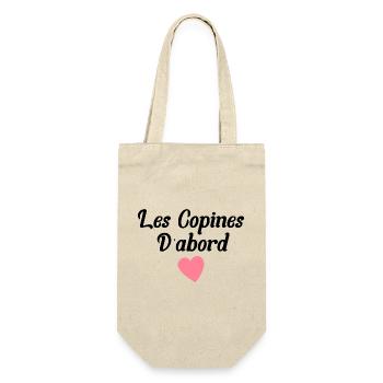 Les copines d'abord - Sac à bouteille - nature - Devant