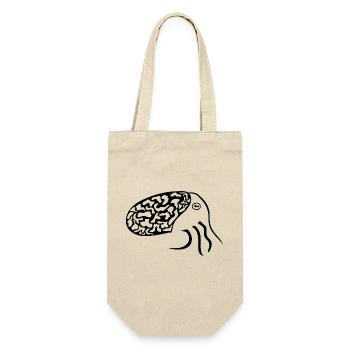 Squid reduced to a few shapes - Gift Bag for Bottles - nature - Front