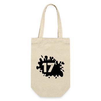 Blobs 17 - Gift Bag for Bottles - nature - Front