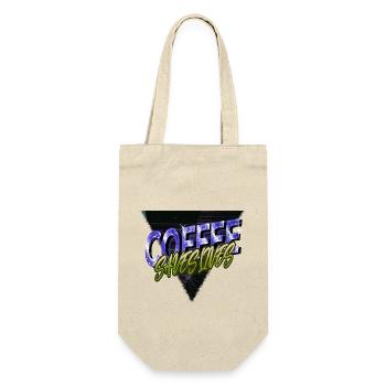 Statement Gift Idea Bodybuilding Bubaprints - Gift Bag for Bottles - nature - Front