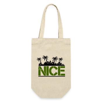 nice - Gift Bag for Bottles - nature - Front