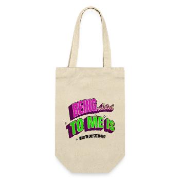 Dinosaur Fan Bubaprints Computer Geek Bday - Gift Bag for Bottles - nature - Front