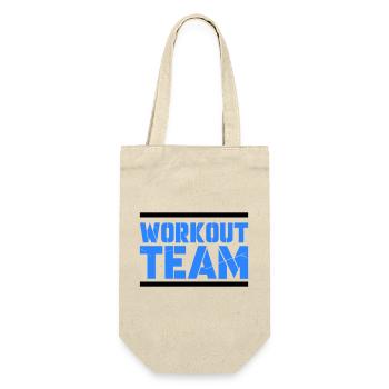 Workout Team - Gift Bag for Bottles - nature - Front