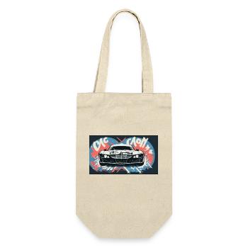 Headlights of a Racecar - Geschenkbeutel für Flaschen - Natur - Vorne