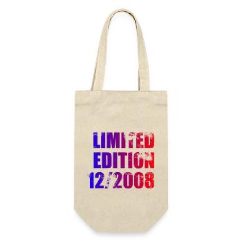 15th Anniversary Limited Edition 12/2008 - Gift Bag for Bottles - nature - Front