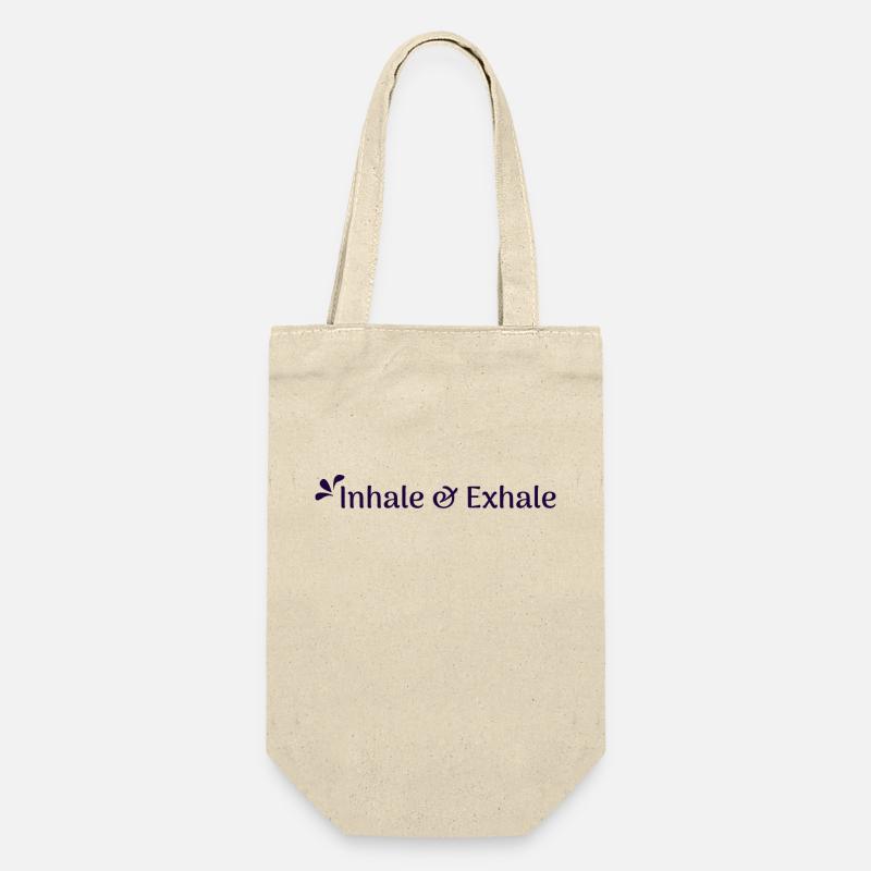 inhale&exhale - Gift Bag for Bottles - nature
