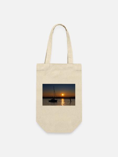 Sunset at Lake Ammersee - Gift Bag for Bottles - nature