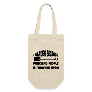 Garden Hobby Gardener Gardener Gardening Gardening - Gift Bag for Bottles - nature - Front