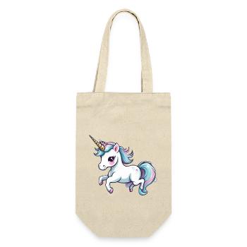 Licorne Unicorn Kawaii - Sac à bouteille - nature - Devant