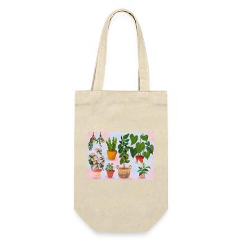 Plants - Geschenkbeutel für Flaschen - Natur - Vorne