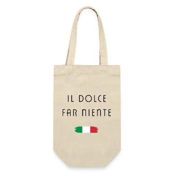 il dolce far niente Italy - Gift Bag for Bottles - nature - Front