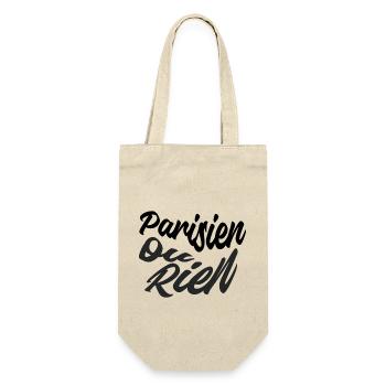 Parisien ou rien - Sac à bouteille - nature - Devant