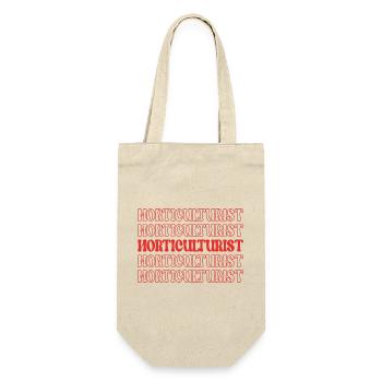 Horticulturist Plant Specialist Gardener Grower - Gift Bag for Bottles - nature - Front