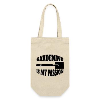 Hobby gardener, gardener, gardening, gardening, gardening - Gift Bag for Bottles - nature - Front