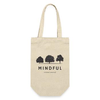 Yoga - Gift Bag for Bottles - nature - Front