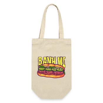 Vietnam Viet Banh Mi Brot Vietnamese I Geschenk - Geschenkbeutel für Flaschen - Natur - Vorne