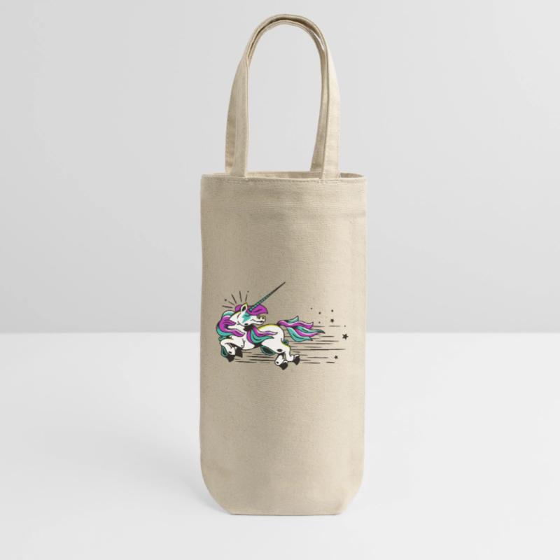 Fliegendes Einhorn Geschenkbeutel für Flaschen