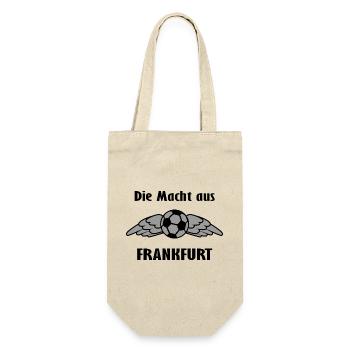 Die Ultras aus Frankfurt - Geschenkbeutel für Flaschen - Natur - Vorne