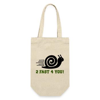 Escargot 2 Rapide - Sac à bouteille - nature - Devant