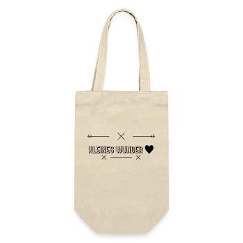Baby Sayings - Gift Bag for Bottles - nature - Front