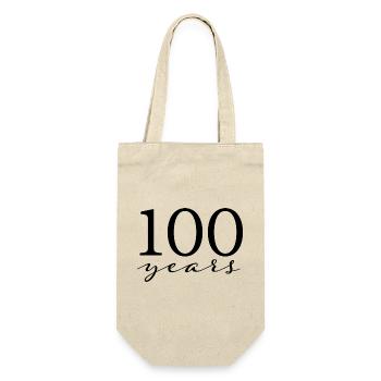 100 ans - Sac à bouteille - nature - Devant