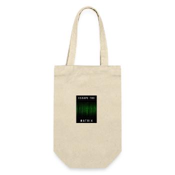 Escape Matrix - Geschenkbeutel für Flaschen - Natur - Vorne