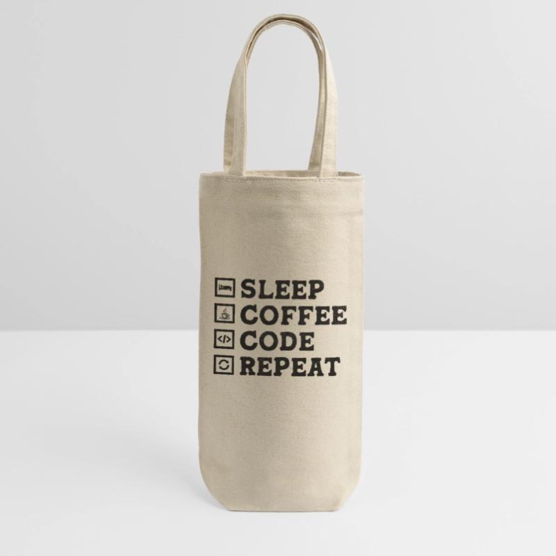 Kaffee-Codierung Programmierer Programmierer Entwickler Nerd Coff Geschenkbeutel für Flaschen