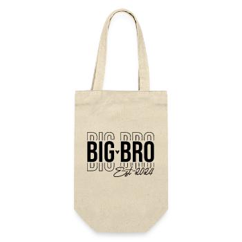 Big Bro Est 2024 Cadeau Big Brother - Sac à bouteille - nature - Devant