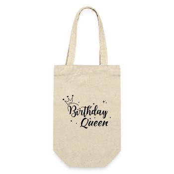 Birthday queen - Sac à bouteille - nature - Devant
