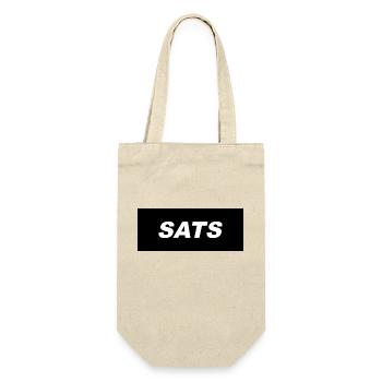 SATS - Geschenkbeutel für Flaschen - Natur - Vorne