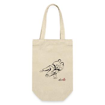 YOKO GAKE, JUDO - Gift Bag for Bottles - nature - Front