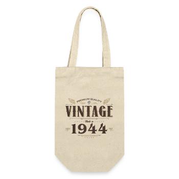 80 Years Old Vintage 1944 Limited Edition 80th - Gift Bag for Bottles - nature - Front