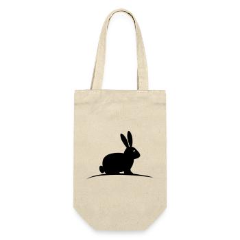 hare - Gift Bag for Bottles - nature - Front