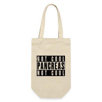 Pas cool Pancréas Pas cool - Chemise pour diabète de type 1 - Sac à bouteille - nature - Devant