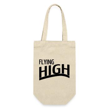 Sky Enthusiasts Happy Flight Adventures - Gift Bag for Bottles - nature - Front