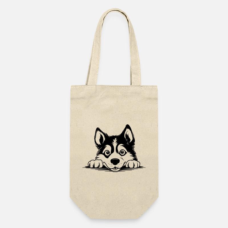 Husky sibérien - Sac à bouteille - nature