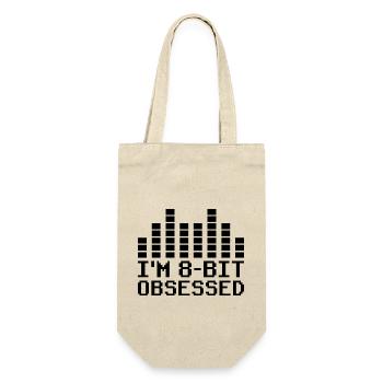 Chiptune Music Lover Groove to the Bleeps and Bloo - Gift Bag for Bottles - nature - Front