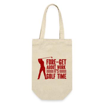 Golf - Golf Club Goldspieler Birdie Elite Luxury - Gift Bag for Bottles - nature - Front