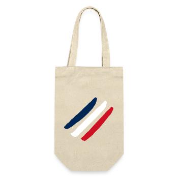 France Flag - Gift Bag for Bottles - nature - Front