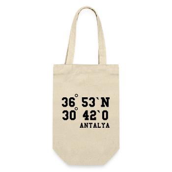 Antalya coordonne l’idée de vacances en Turquie - Sac à bouteille - nature - Devant