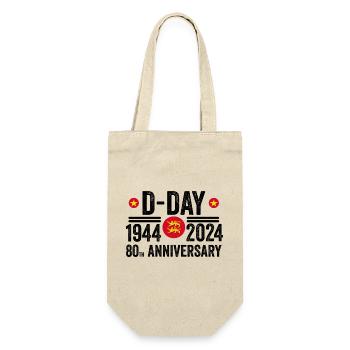 Normandie jour j 80e anniversaire 1944 2024 - Sac à bouteille - nature - Devant