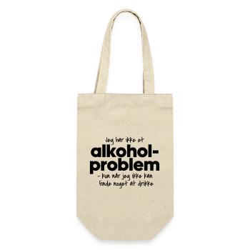 Alcohol problem - Gift Bag for Bottles - nature - Front