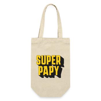 GREAT PAPY! - Gift Bag for Bottles - nature - Front