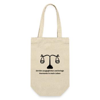 Zodiac sign Libra - Gift Bag for Bottles - nature - Front