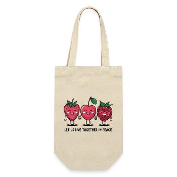 Berries of Peace - Gift Bag for Bottles - nature - Front